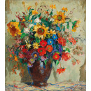 РЕПРОДУКЦИИ НА КАРТИНИ Натюрморт със слънчогледи (1935)